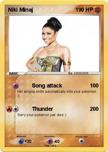 Pokemon Niki Minaj