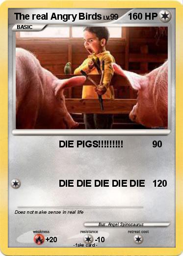 Pokemon The real Angry Birds