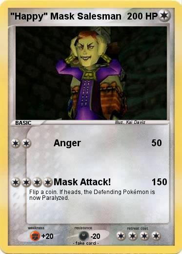 Pokemon "Happy" Mask Salesman