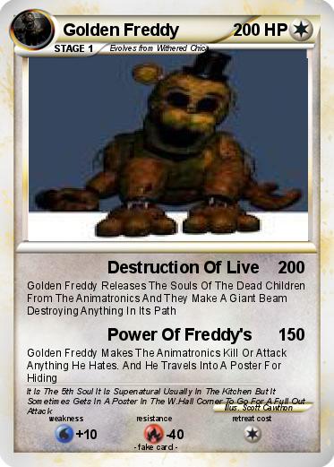 Pokemon Golden Freddy