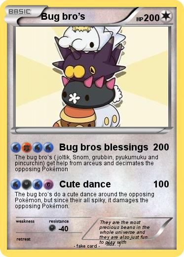 Pokemon Bug bro’s