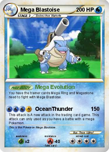 Pokemon Mega Blastoise