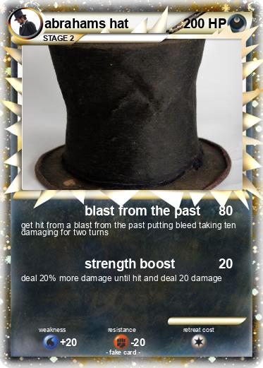 Pokemon abrahams hat