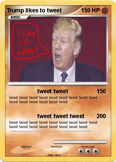 Pokemon Trump likes to tweet