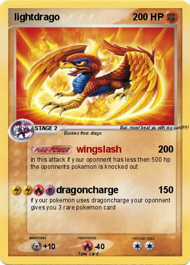 Pokemon lightdrago