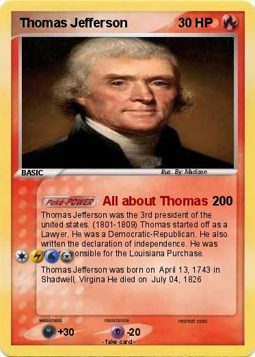 Pokemon Thomas Jefferson