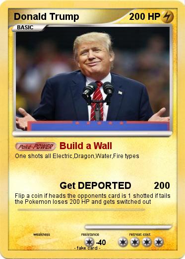 Pokemon Donald Trump