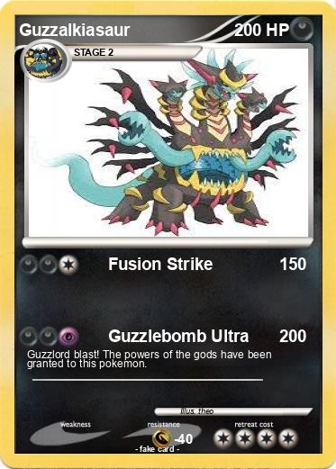 Pokemon Guzzalkiasaur