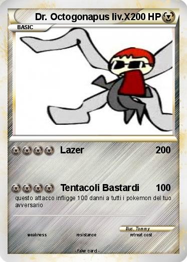Pokemon Dr. Octogonapus liv.X