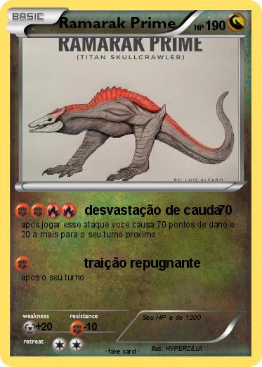 Pokemon Ramarak Prime