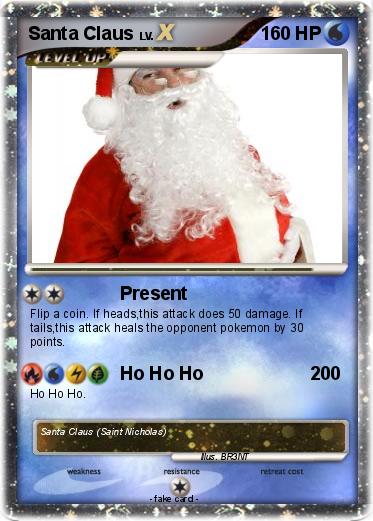 Pokemon Santa Claus