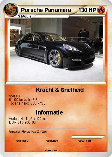 Pokemon Porsche Panamera