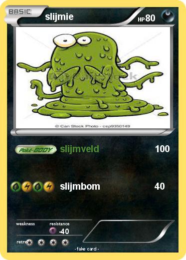 Pokemon slijmie