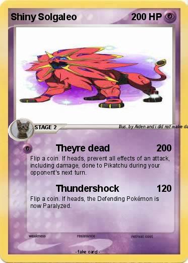 Pokemon Shiny Solgaleo
