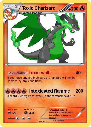Pokemon Toxic Charizard