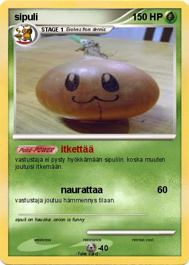 Pokemon sipuli