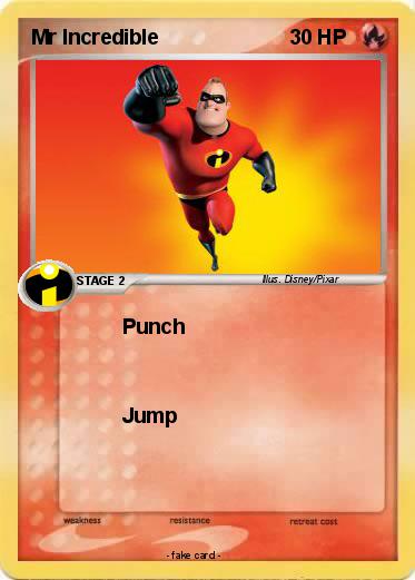 Pokemon Mr Incredible