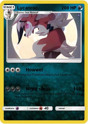 Pokemon Lycanroc