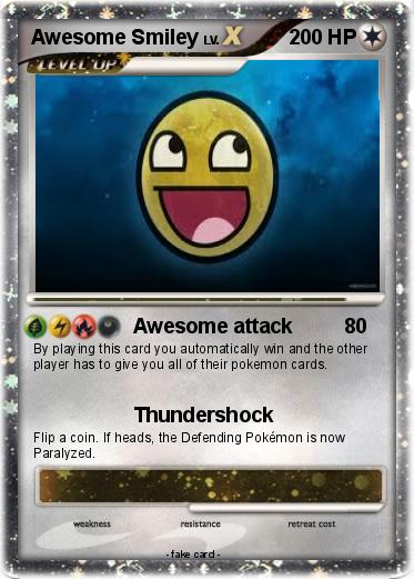 Pokemon Awesome Smiley