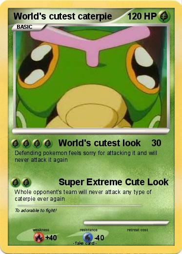 Pokemon World's cutest caterpie