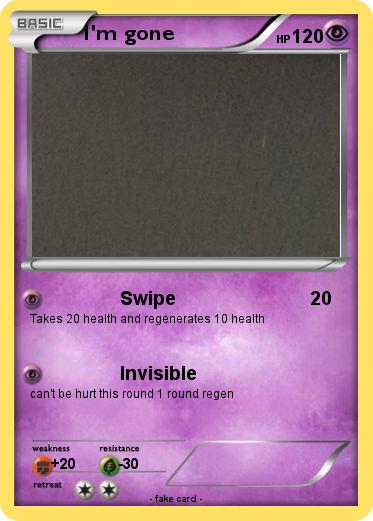 Pokemon I'm gone