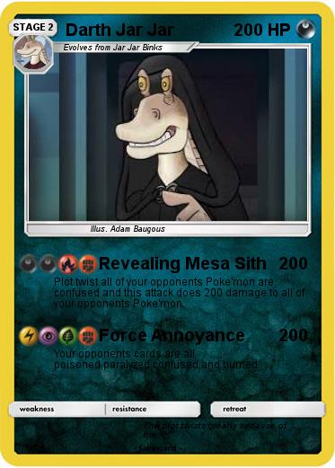 Pokemon Darth Jar Jar