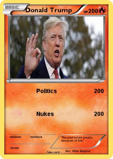 Pokemon Donald Trump