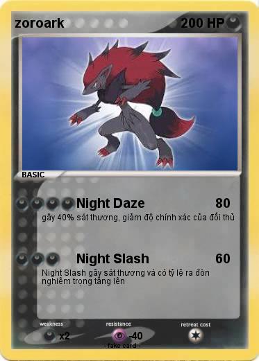 Pokemon zoroark