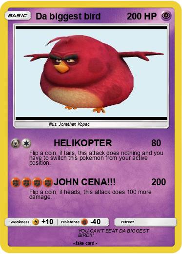 Pokemon Da biggest bird
