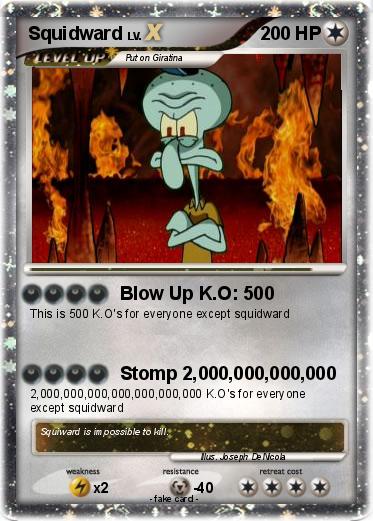 Pokemon Squidward