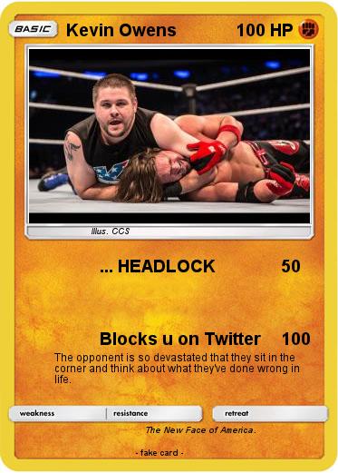 Pokemon Kevin Owens