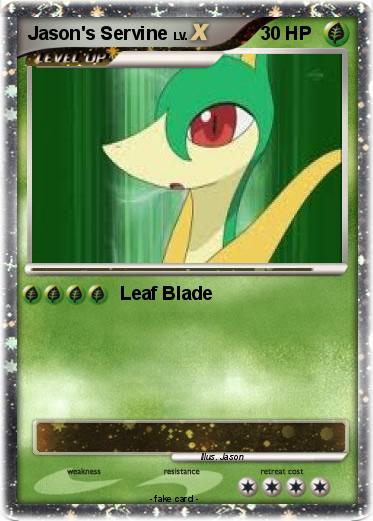 Pokemon Jason's Servine