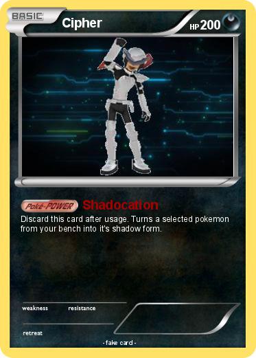 Pokemon Cipher