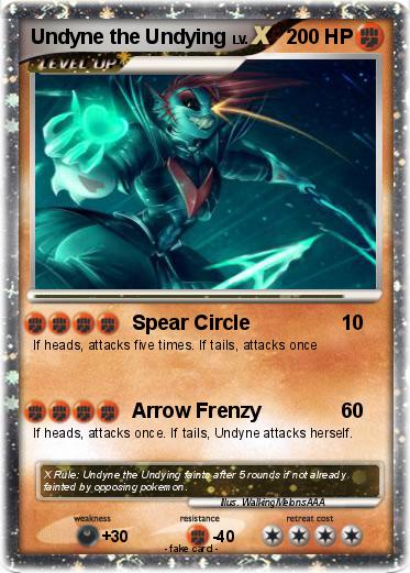 Pokemon Undyne the Undying