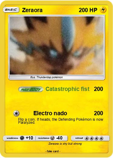 Pokemon Zeraora