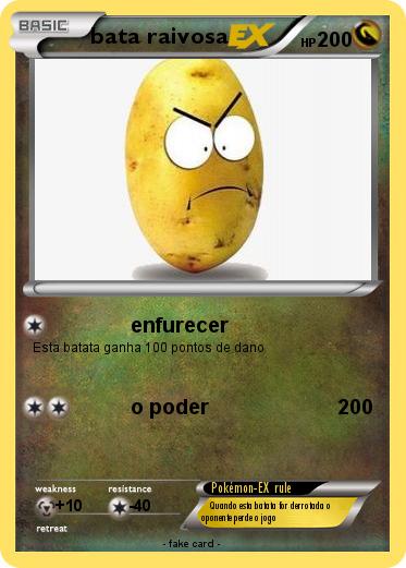 Pokemon bata raivosa