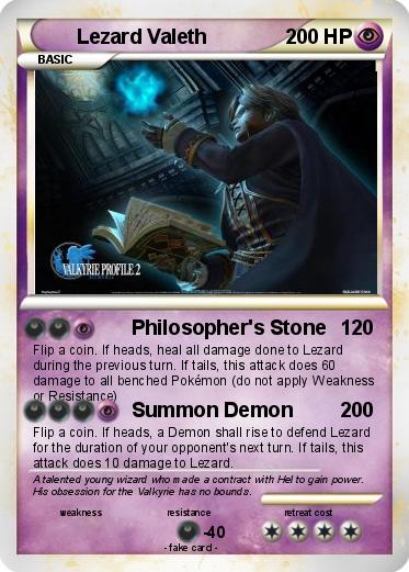 Pokemon Lezard Valeth