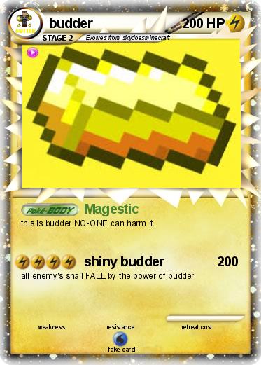 Pokemon budder