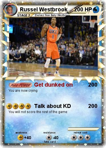 Pokemon Russel Westbrook