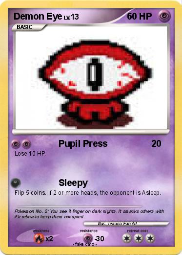 Pokemon Demon Eye