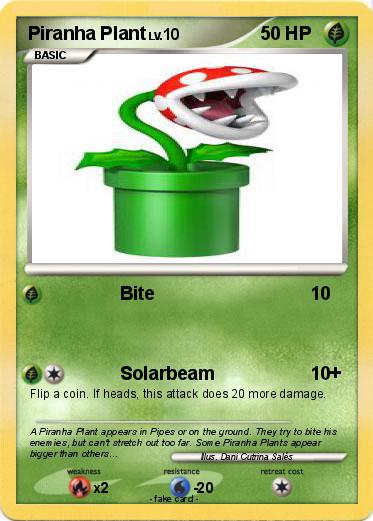 Pokemon Piranha Plant
