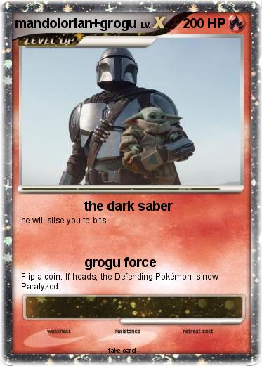 Pokemon mandolorian+grogu