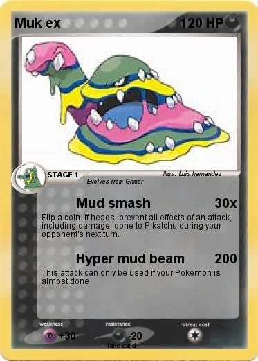 Pokemon Muk ex