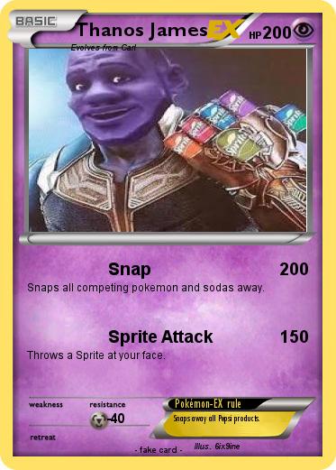 Pokemon Thanos James