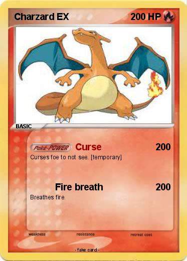 Pokemon Charzard EX