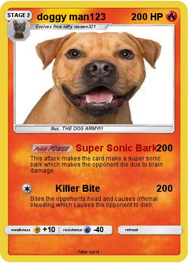 Pokemon doggy man123