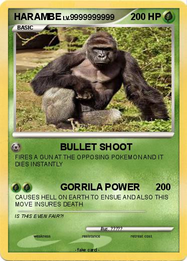 Pokemon HARAMBE