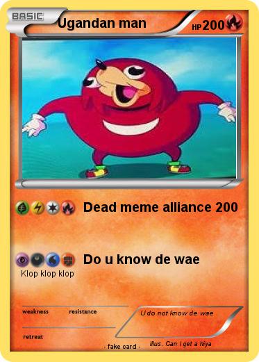 Pokemon Ugandan man