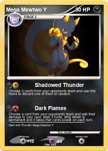 Pokemon Mega Mewtwo Y