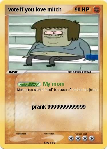 Pokemon vote if you love mitch